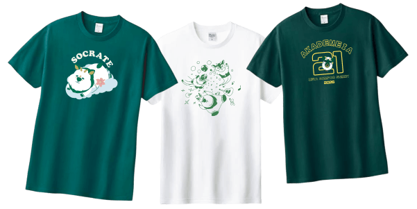 マイプラTズTシャツ販売ブース